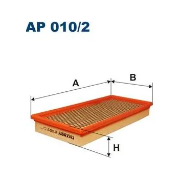 Vzduchový filtr Vzduchový filtr FILTRON AP 010/2
