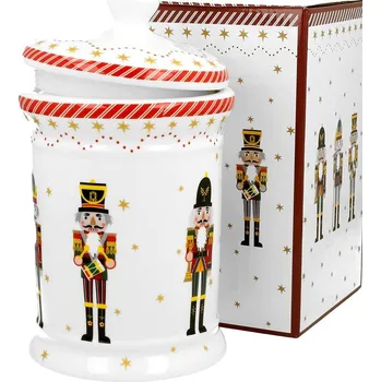 Dóza na potraviny DUO Gifts Dóza na sušenky 800 ml - Vánoční Louskáček