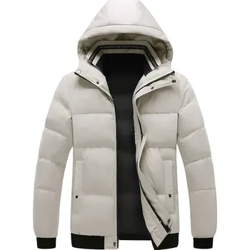 Pánský kabát Pánská zimní bunda ND797 Barva: Khaki, Velikost: 3XL