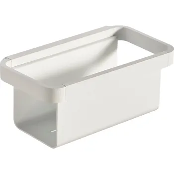 Sprchový závěs Zone Denmark Bílý kovový nástěnný držák Rim 22 cm