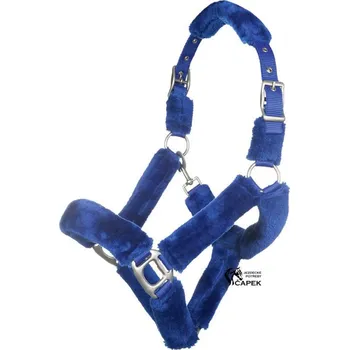 Vybavení pro koně Ohlávka HKM -WELL- - Šedá - Pony