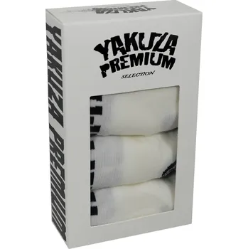 Pánské ponožky Yakuza Premium ponožky 4 kusy v balení 3884 white Velikost: 44-46