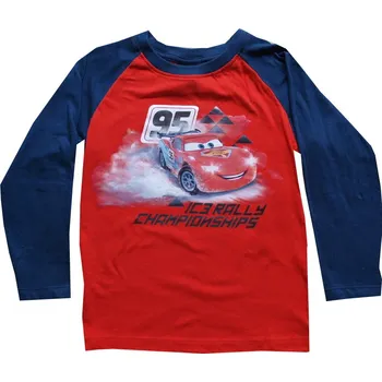 Chlapecké tričko xcena Cars tričko bavlna červené Velikost: 3 roky