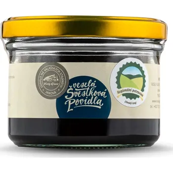 Veselý Grunt Veselá švestková povidla malá 190g