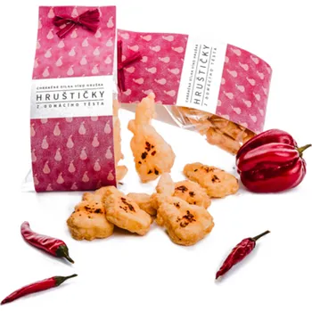 Sýrové hruštičky s chilli 30 g, Víno Hruška