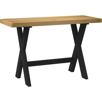 Psací stůl vidaXL Psací stůl NOAIN na nohách ve tvaru X 120x50x75 cm borovice [4100040]