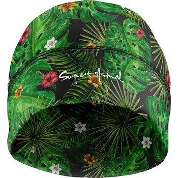 Čepice Funkční sportovní čepice TROPICAL černá - Zelená / ONE SIZE
