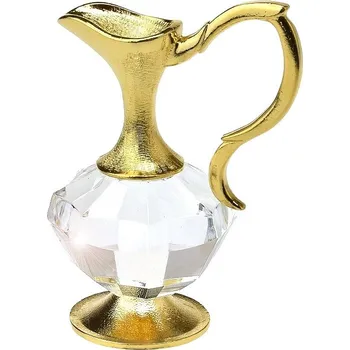 Bohemia Crystal Gifts Džbán Laura 7,5 cm gold