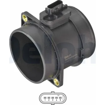 Čidlo automobilu Snímač množství protékajícího vzduchu DELPHI AF10713-12B1