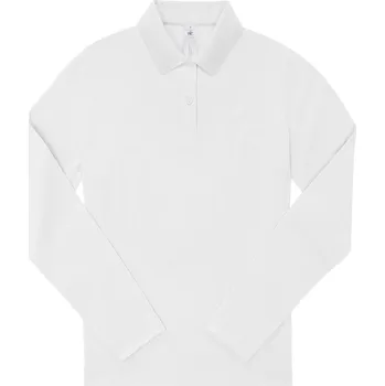 Dámské tričko Dámské piqué polo s dlouhým rukávem z těžké bavlny My Polo 210 LSL /women white XXL