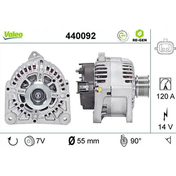Alternátor Generátor VALEO 440092