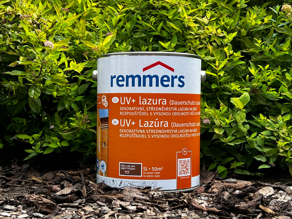 Remmers UV+ lazura Ořech 5 l
