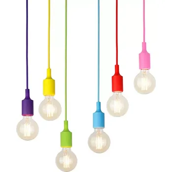 Stojací lampa ZÁVĚSNÉ SVÍTIDLO 6 RAMEN E27 BAREVNÉ ZD74L