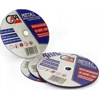 Brusný kotouč KOTOUČ ŘEZNÝ NA KOV 230x2.0x22.2mm CATA 10KS M08061