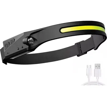 Čelovka LED ČELOVKA SVÍTILNA COB + XPE 5W ZD83