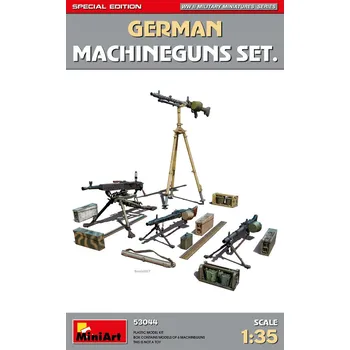 Plastikový model 1/35 German Machineguns Set, Special Edition