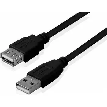 PC tuning PRODLUŽOVACÍ KABEL USB 2.0 MALE FEMALE, DÉLKA 2 M KP1
