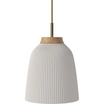 Bolia Opálově bílé skleněné závěsné světlo Campa 27 cm