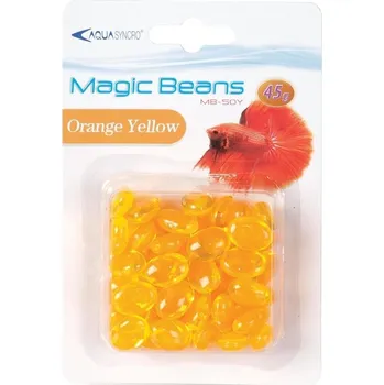 Dekorační kamínky plast - žluté