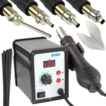 Horkovzdušná pistole HORKOVZDUŠNÁ STANICE HOT AIR 700W, 100-500°C M55950