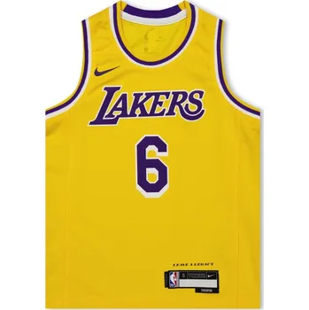 Chlapecké tričko NBA Los Angeles Lakers LeBron James Jersey Juniors LA Lakers 13 let