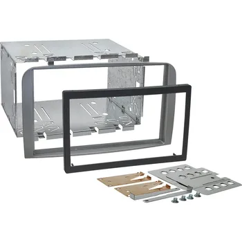 Autorádio Instalační sada 2DIN autorádia Alfa Romeo 147 / GT - stříbrná