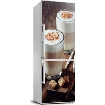 Fototapeta Samolepící nálepka na ledničku Káva latte 70x190