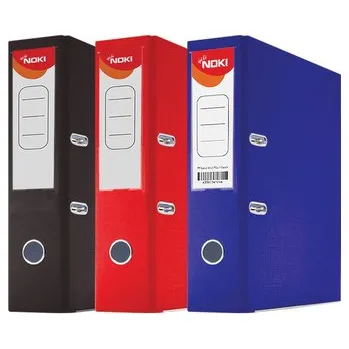 Archivační box Noki, Pákový pořadač Classic, PP, A5, 7.5 cm, modrá