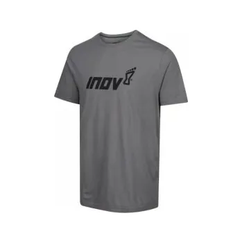 Pánské tričko Inov-8 GRAPHIC TEE "INOV-8" M grey XL; Šedá triko
