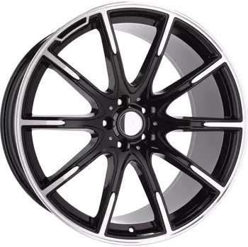 Alu kolo Alu kola Racing Line FE236, 21x10 5x112 ET46, černá + leštění (zátěžová) vhodné pro Mercedes GL (od 2013), Mercedes GLE (do 2019), Mercedes GLS (do 2018)