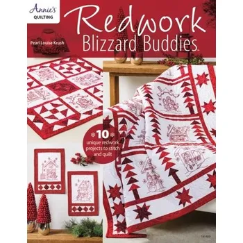 Redwork Blizzard Buddies - Krush, Pearl Louise