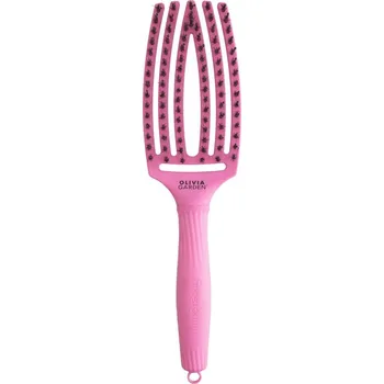 kartáč na vlasy Olivia Garden Fingerbrush Bubble Pink - Profesionální kartáč na vlasy