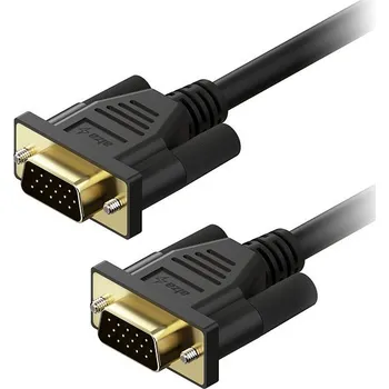 Datový kabel AlzaPower Core VGA 2m černý