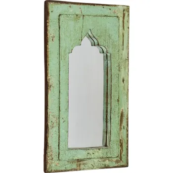 Zrcadlo SANU BABU Zrcadlo v rámu z teakového dřeva, 20x3x35cm