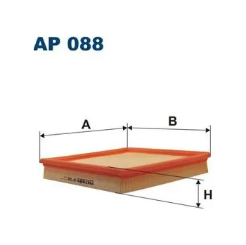 Vzduchový filtr Vzduchový filtr FILTRON AP 088