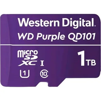 Paměťová karta WD fialová micro SDXC 1TB class 10 - WDD100T1P0C