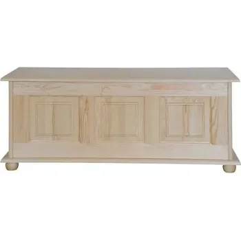 Úložný box Dřevěná truhla borovice DT 180 120x50x46 cm cm