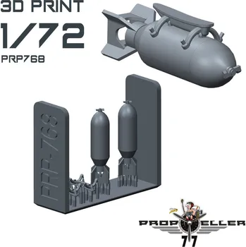 Plastikový model 1/72 US 500 lb bomb for A-36 and P-51B/C (2 pcs.)