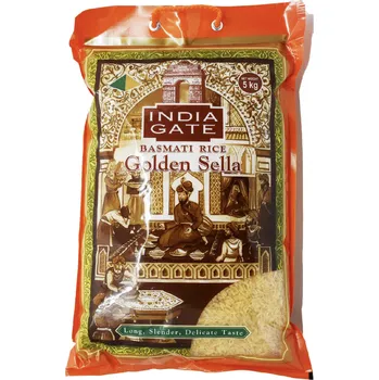 Rýže India Gate Zlatá Sella Basmati Rýže 5Kg
