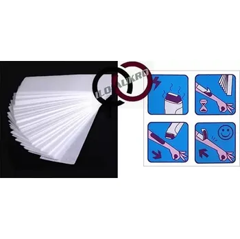 DEPILAČNÍ PÁSKY KOSMETICKÉ PAPÍRKY DEPILACE 100KS