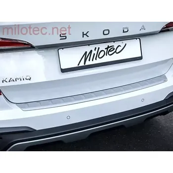 Tuning Práh pátých dveří - stříbrný matný, Kamiq Facelift od r.v. 11/2023 (Škoda Kamiq od r.v. 11/2023 )