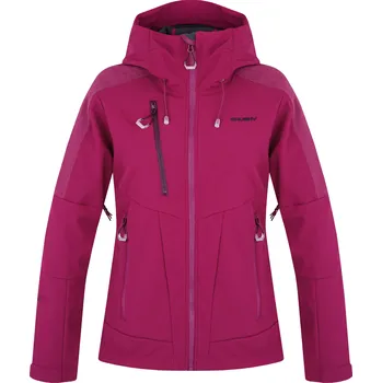 Dámská softshellová bunda Husky Sevan L tmavě růžová