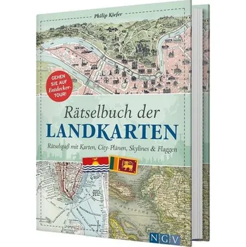 Rätselbuch der Landkarten - Kiefer, Philip