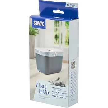 Toaleta pro kočku 6x6ks Savic Bag it Up Litter Tray Bags - Hop In