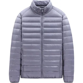 Pánský zimní kabát Pánská zimní bunda ND795 Barva: Šedá, Velikost: 4XL