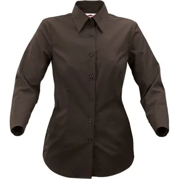 Dámská košile Cg Workwear Ferrara Dámská košile s 3/4 rukávem 00640-15 Chocolate XL