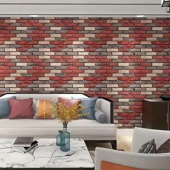 Tapeta Tapeta v roli 280 x 50cm - červená cihla