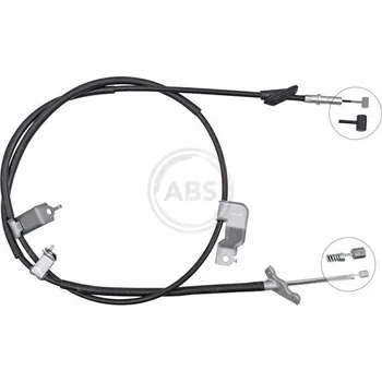 Lanko parkovací brzdy Tažné lanko, parkovací brzda A.B.S. K19128