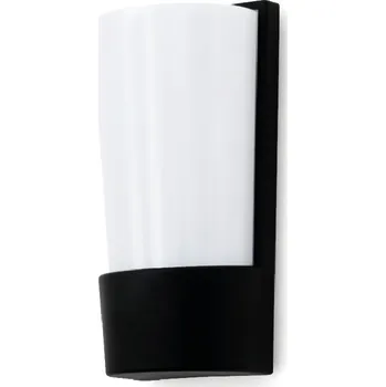 Venkovní osvětlení Venkovní nástěnné svítidlo Radam černé, integrovaný LED zdroj 10 W