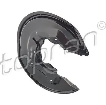 Brzdový kotouč Ochranný plech proti rozstřikování, brzdový kotouč TOPRAN 116 822